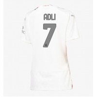 Camisa de time de futebol AC Milan Yacine Adli #7 Replicas 2º Equipamento Feminina 2023-24 Manga Curta